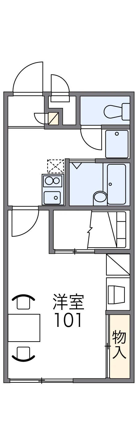 代表的な間取のため実際の間取とは異なる場合があります