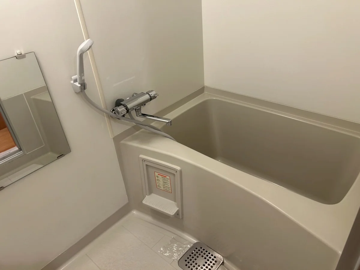 広々とした浴室