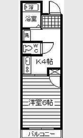 ワンルームとなっています