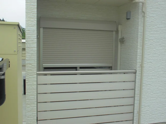 防犯シャッター付きです！
