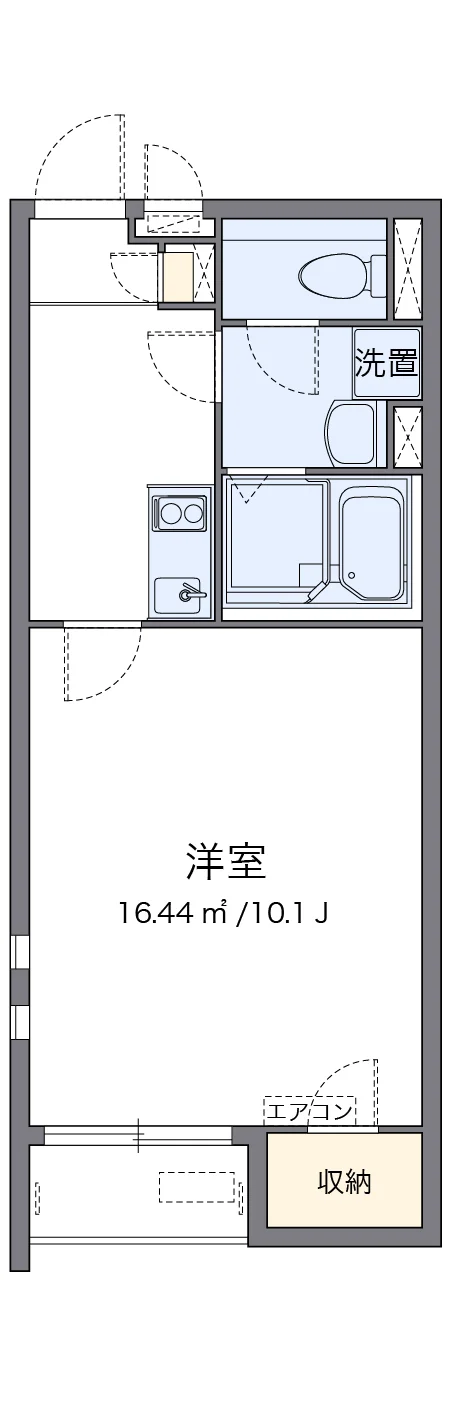 代表的な間取のため実際の間取とは異なる場合があります