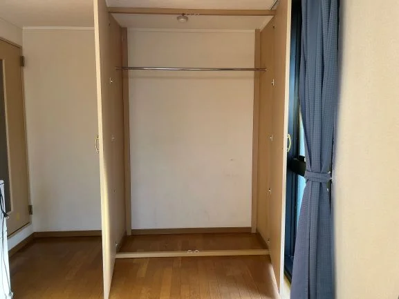 広々したクローゼット。※１号室タイプ別