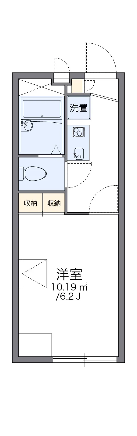 代表的な間取のため実際の間取とは異なる場合があります