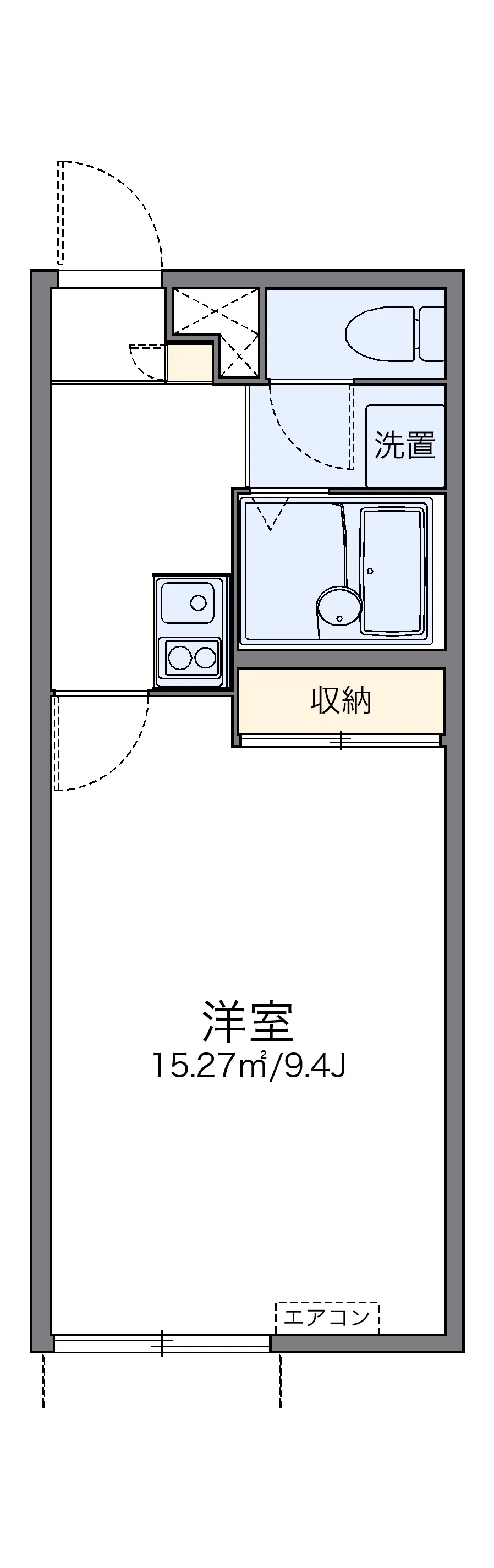 代表的な間取のため実際の間取とは異なる場合があります