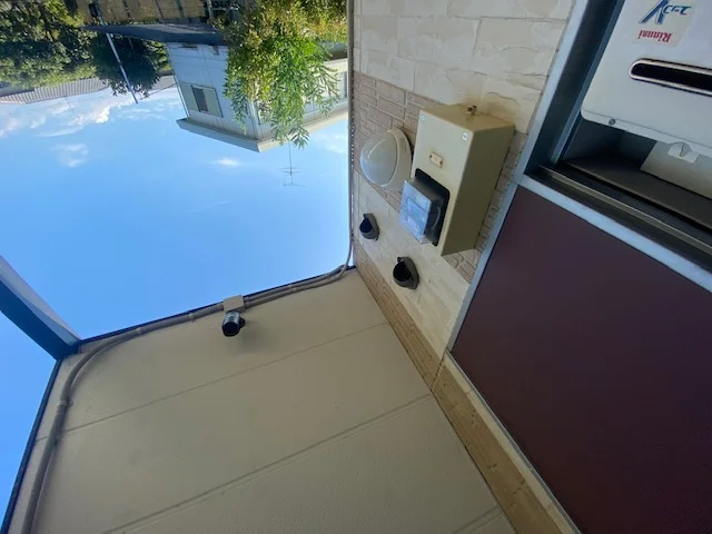 防犯カメラ付きです♪