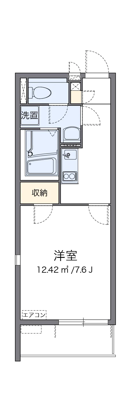 代表的な間取のため実際の間取とは異なる場合があります