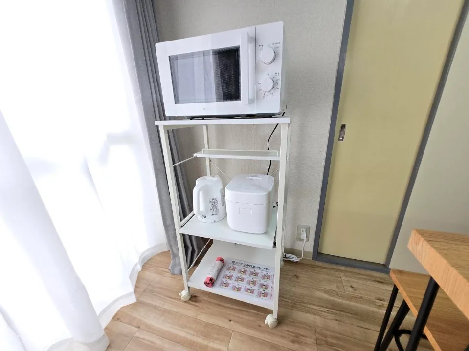 電子レンジ・炊飯器・電気ケトル