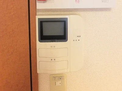 モニター付きインターホンあり