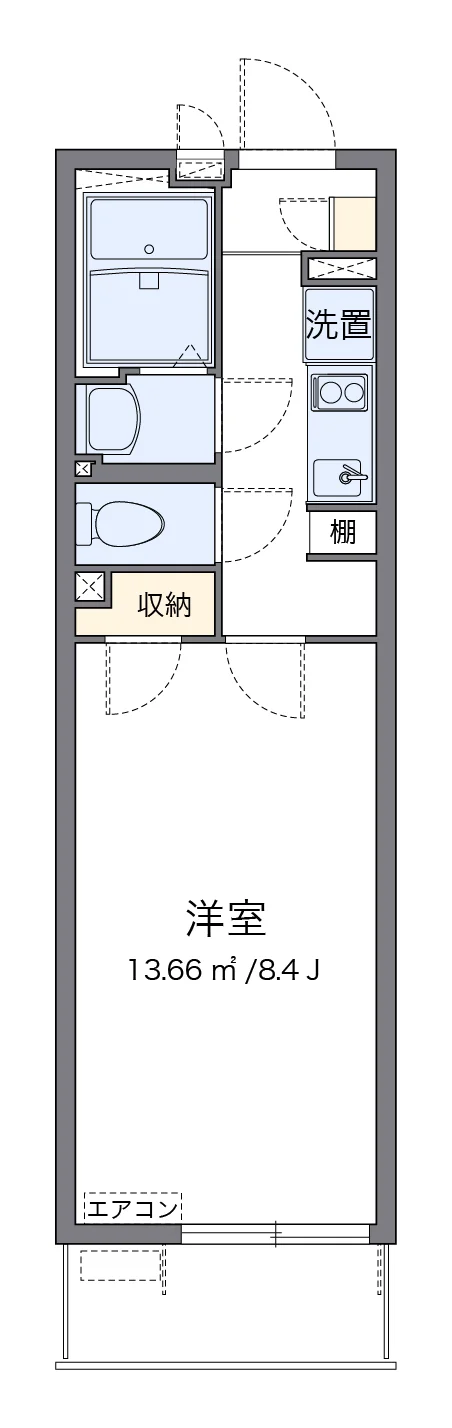 代表的な間取のため実際の間取とは異なる場合があります