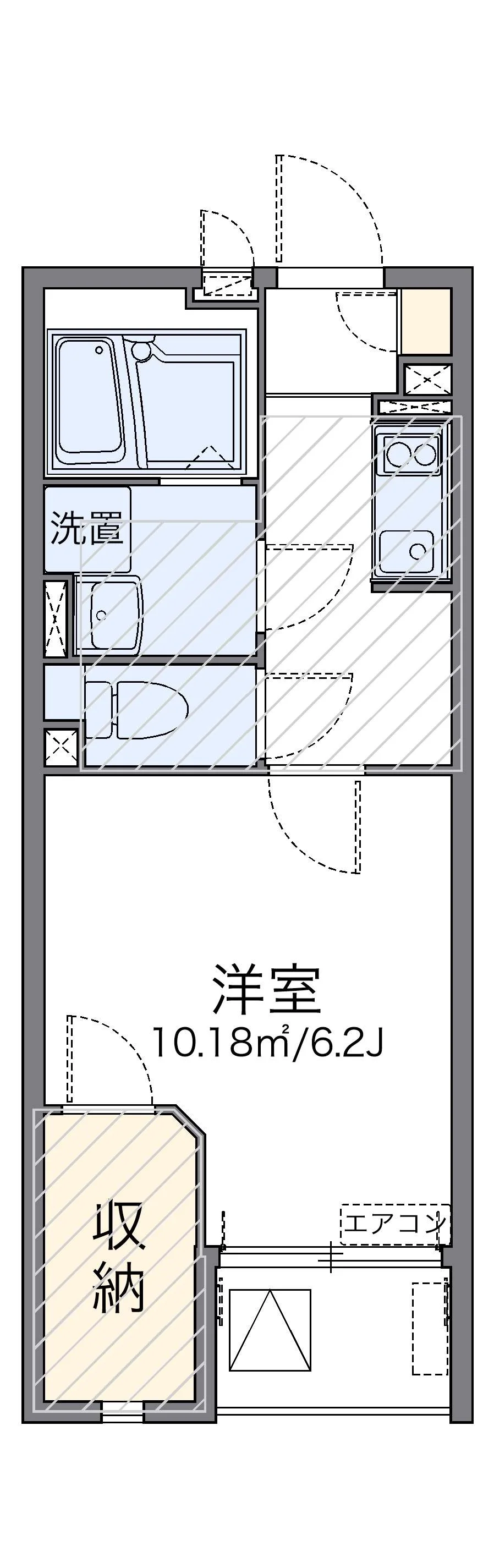 代表的な間取のため実際の間取とは異なる場合があります