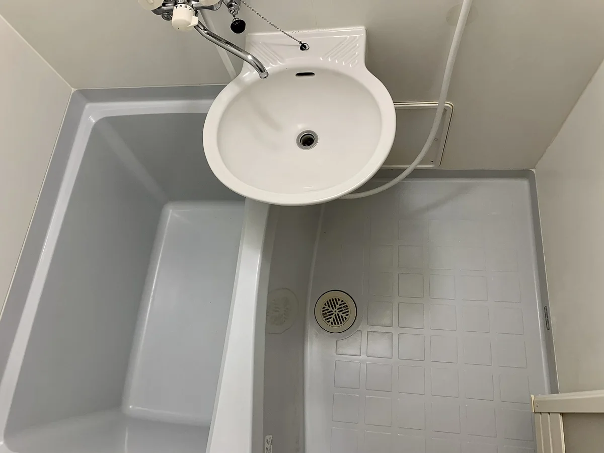 バス・トイレ別です。同タイプの写真です。