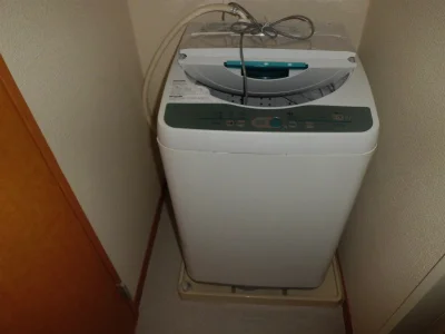 全自動洗濯機付。