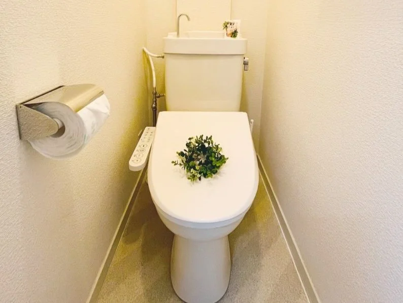 ウォシュレット付きです