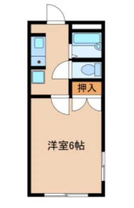 ワンルームとなっています