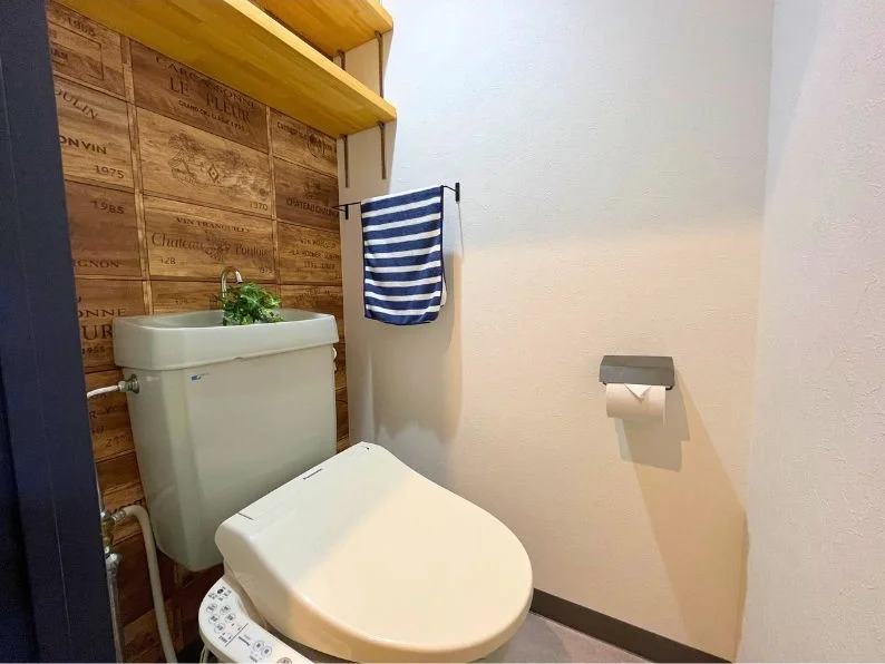 ウォシュレット付きです