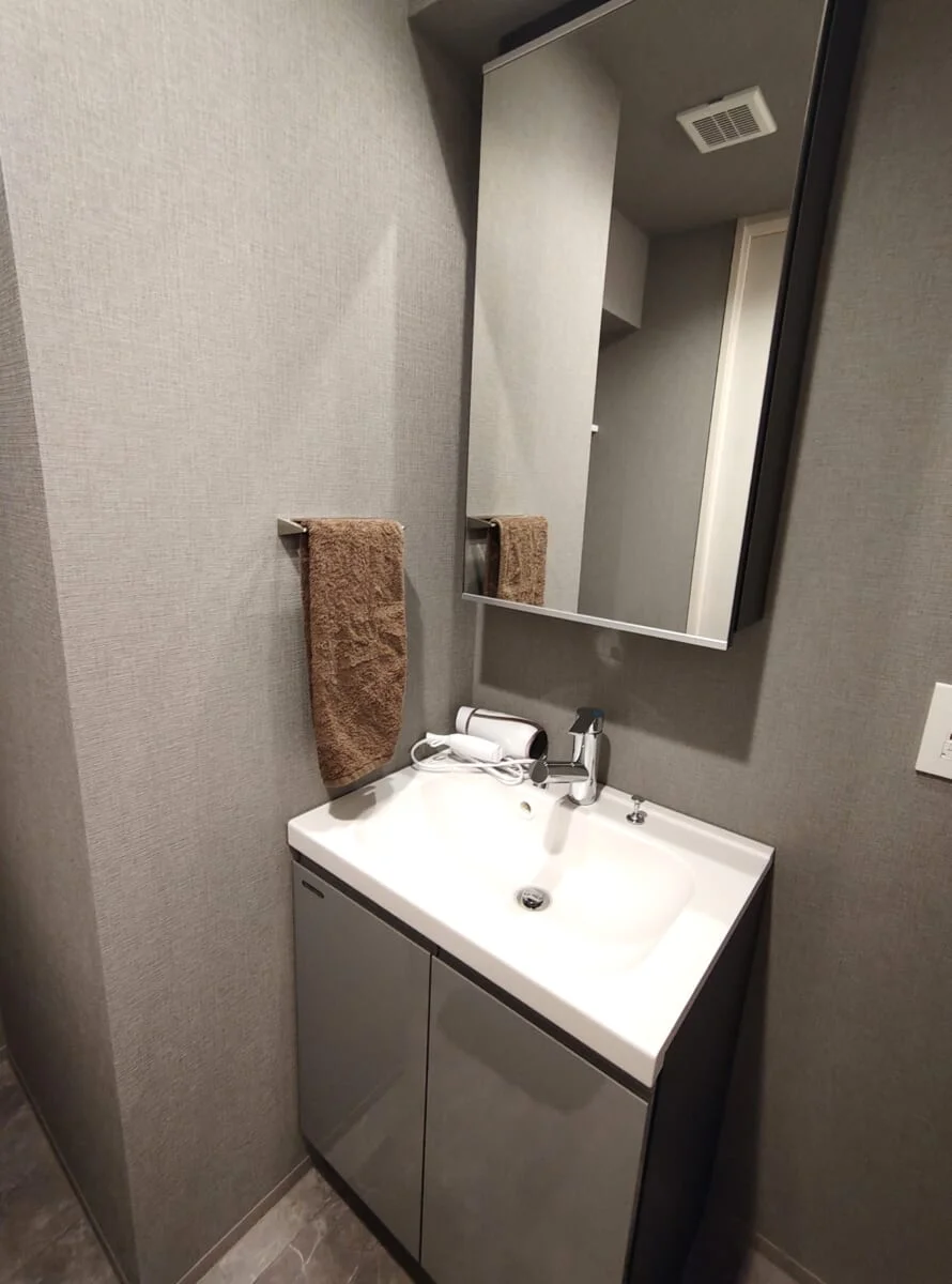 独立洗面台付き♪