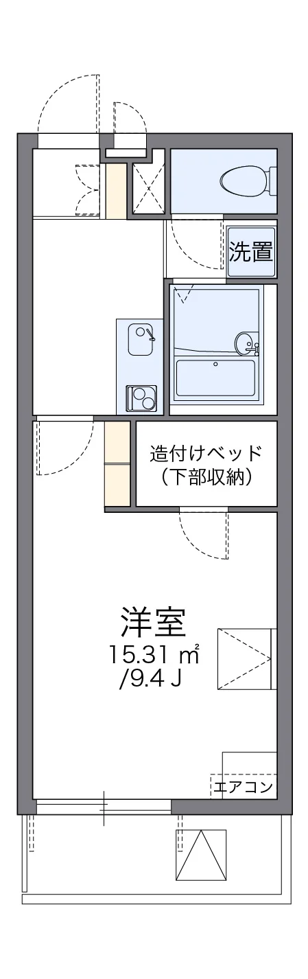 代表的な間取のため実際の間取とは異なる場合があります