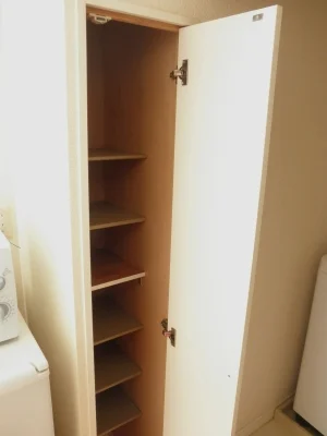 便利な下駄箱付き。