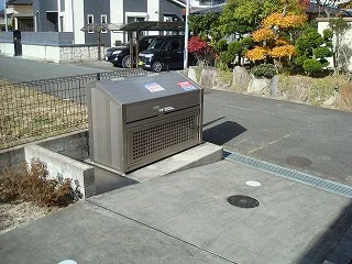 ゴミ集積所は入居者様専用です。