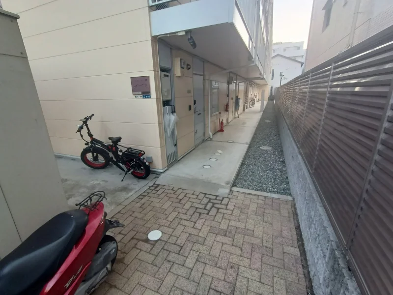 物件入り口です。