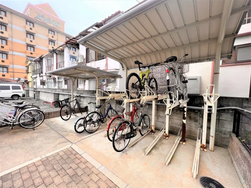 駐輪スペースです。