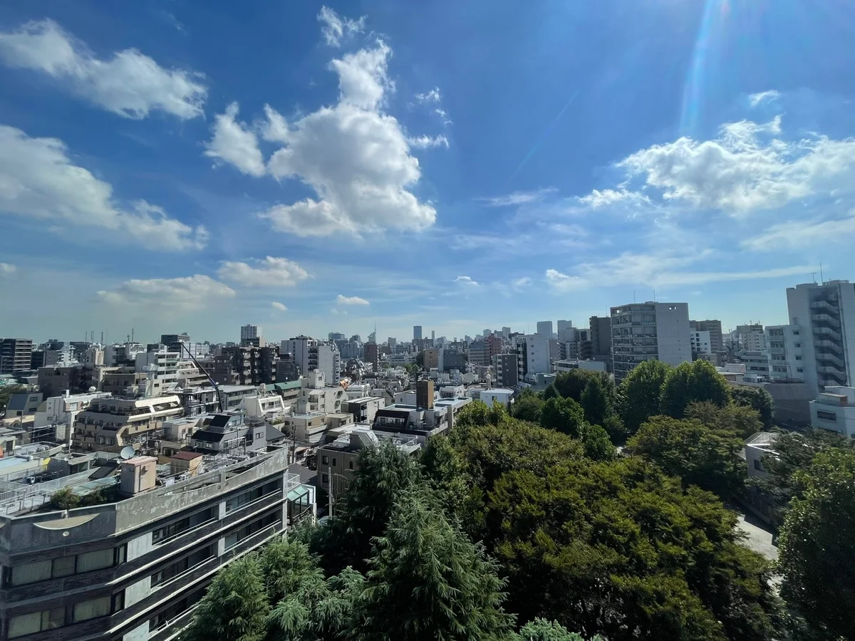 公園やスカイツリービューです