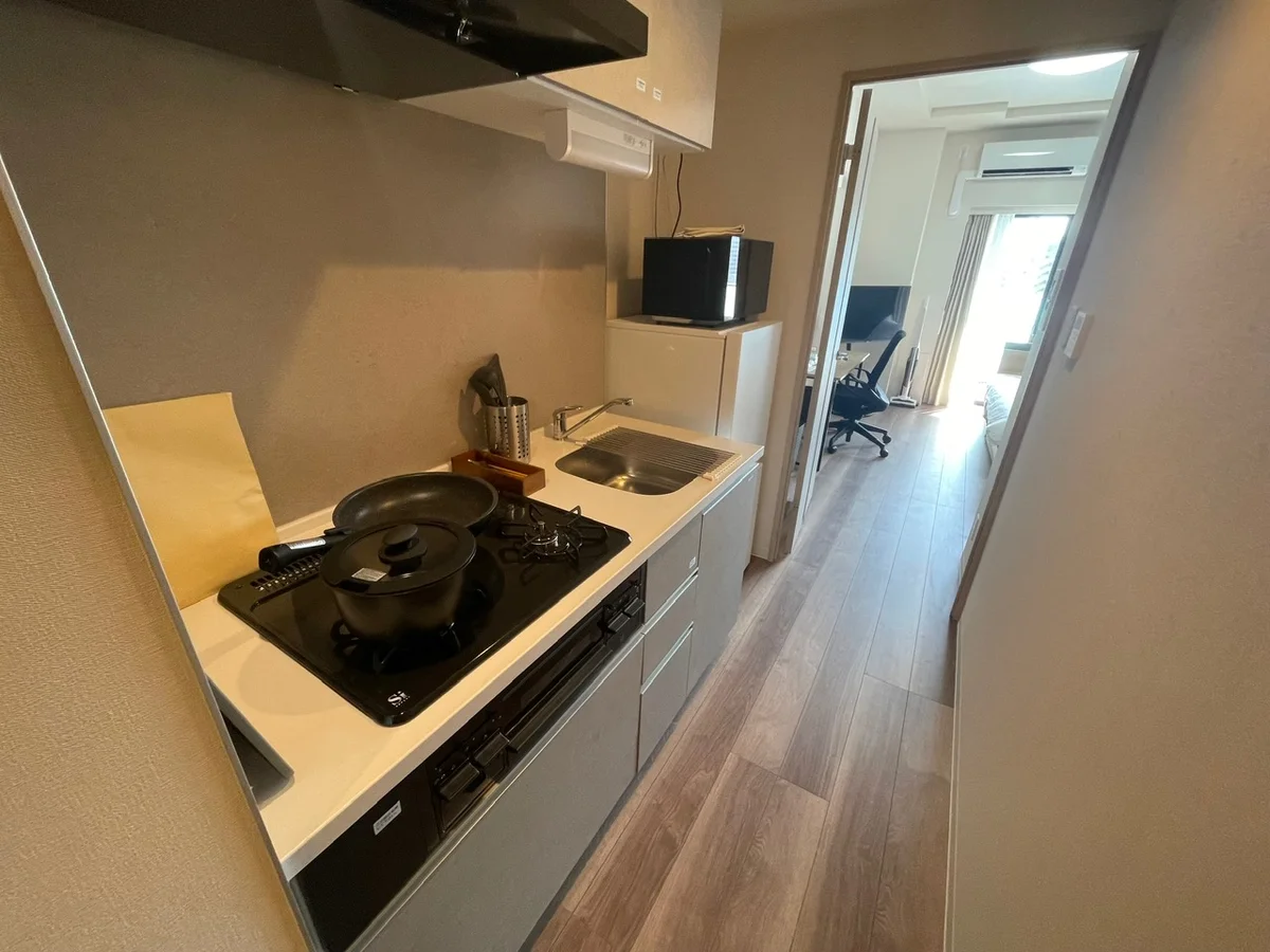 食器や生活用品は全てそろっています