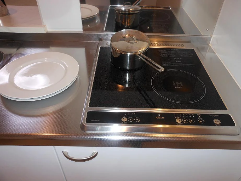 ＩＨコンロ　食器及び調理器具は付属しません