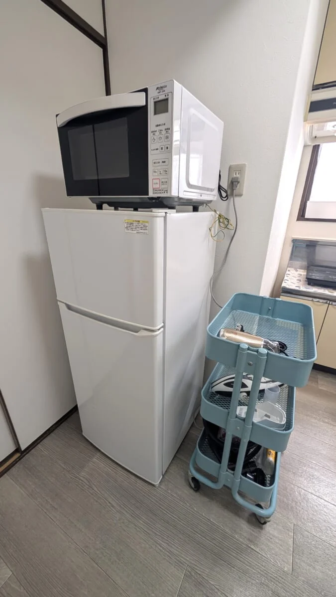 冷蔵庫・電子レンジ完備♪