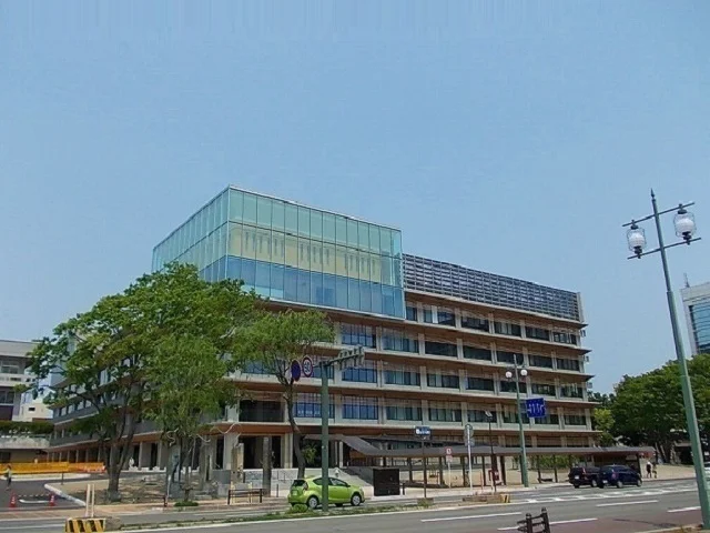 秋田市役所まで1700m