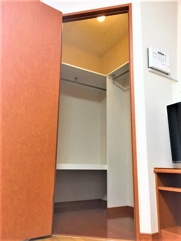 大容量収納可能なウォークインクローゼット