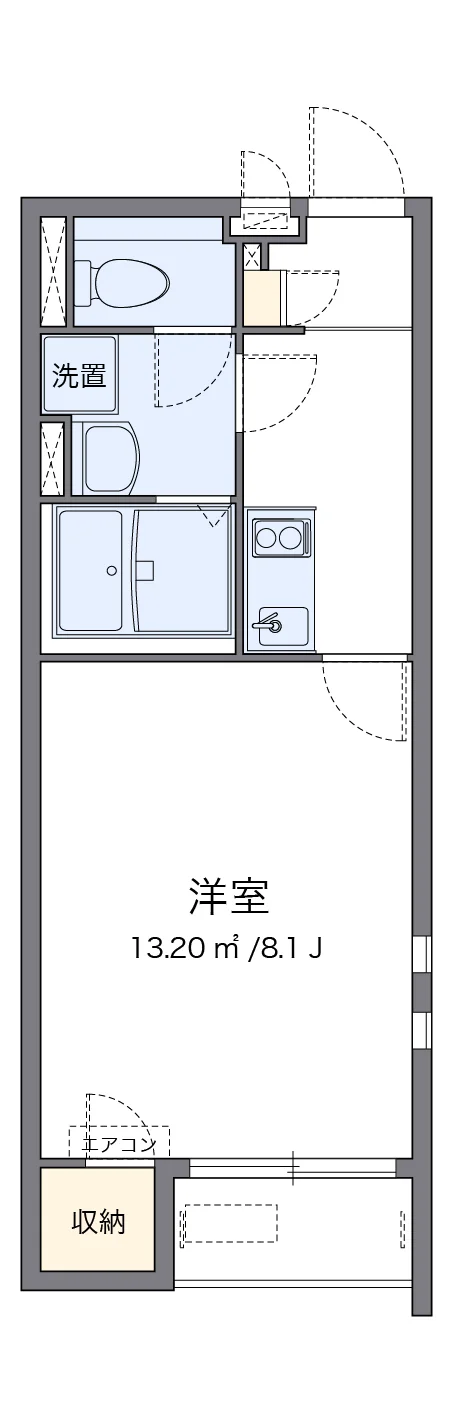 代表的な間取のため実際の間取とは異なる場合があります