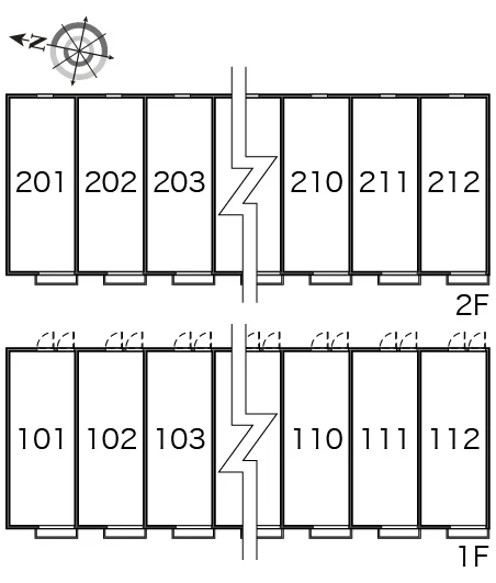 間取り配置図です。