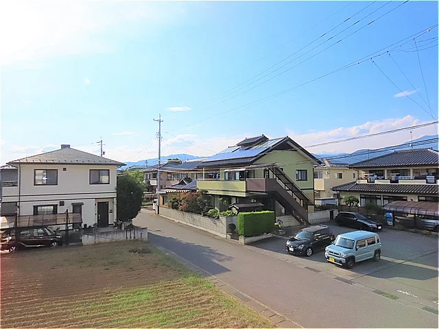 2階からのアングルです