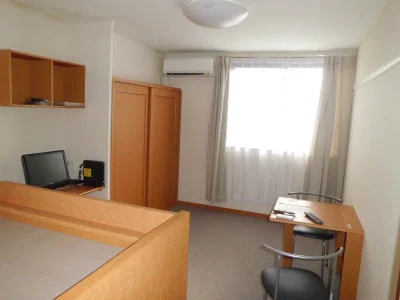 システマチックに配置された家具・家電。