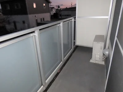 洗濯物を外干しできます