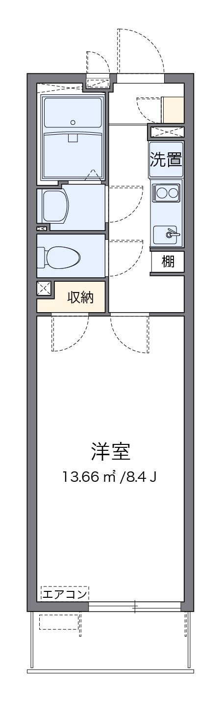 代表的な間取のため実際の間取とは異なる場合があります