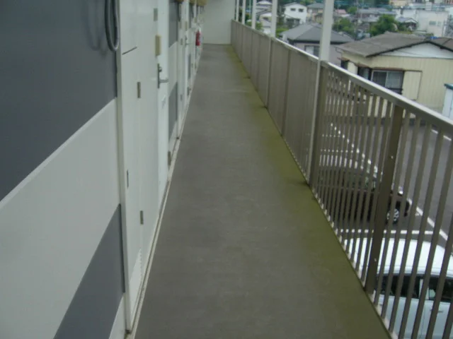 2階共用廊下です。