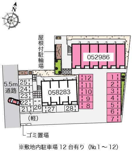 配置図です。