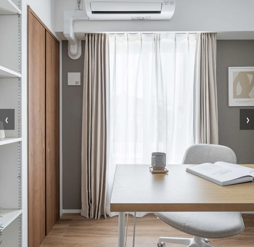 間口が広く、明るいお部屋です