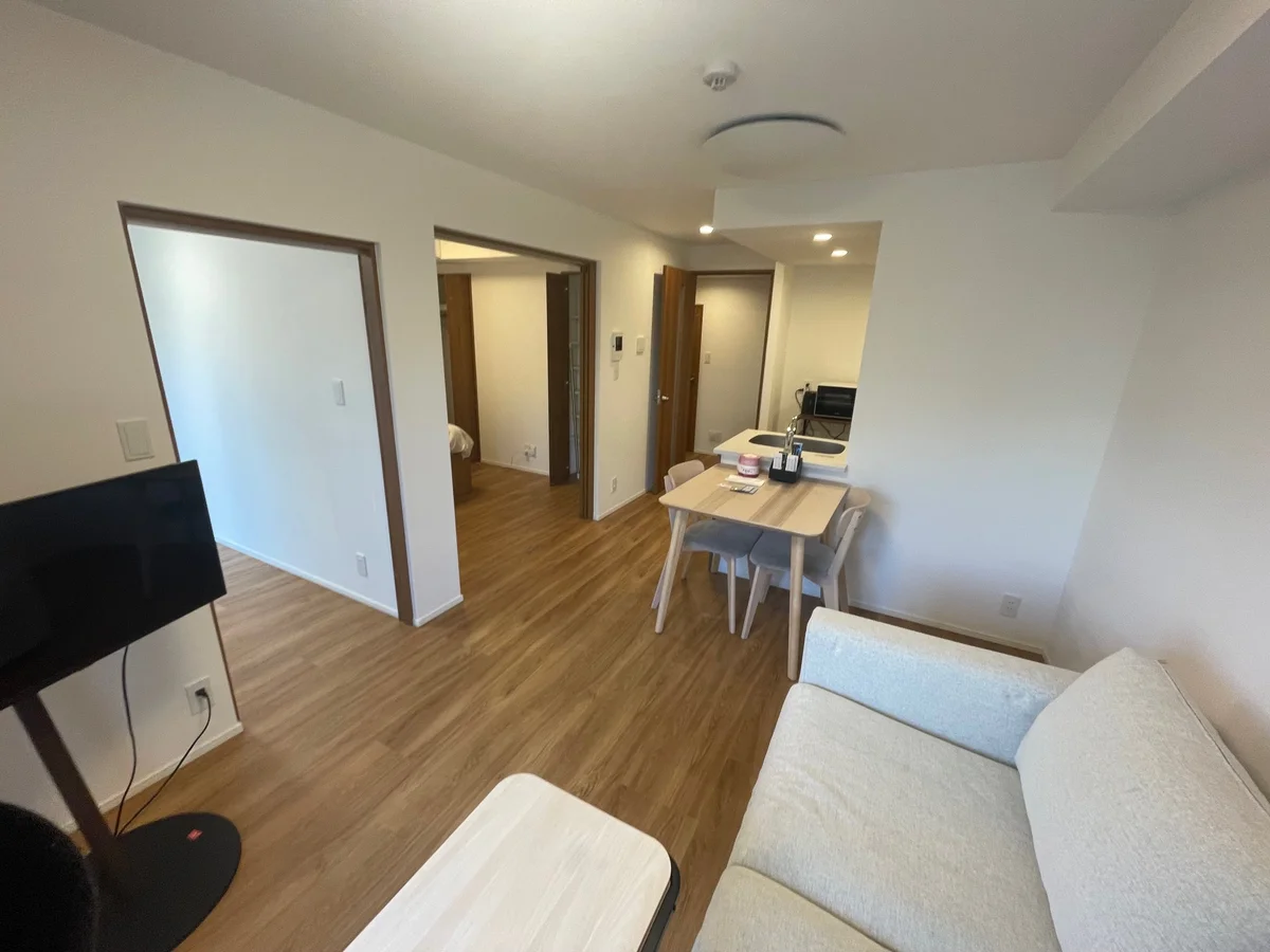 大型ソファ―完備