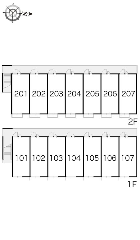 間取り配置図です。