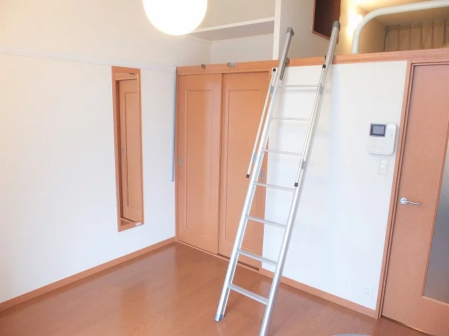 ロフト付きのお部屋です