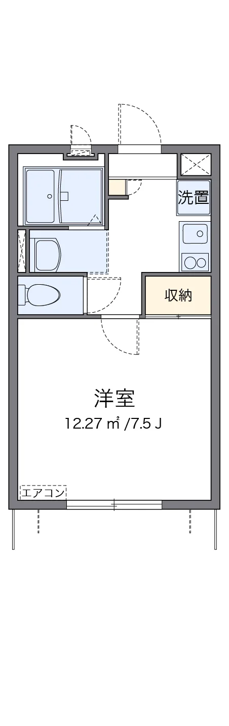 代表的な間取のため実際の間取とは異なる場合があります