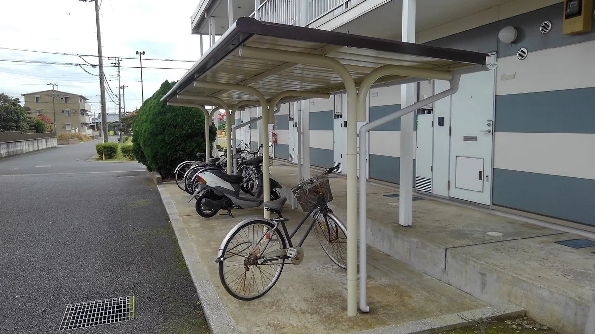 屋根付き駐輪場