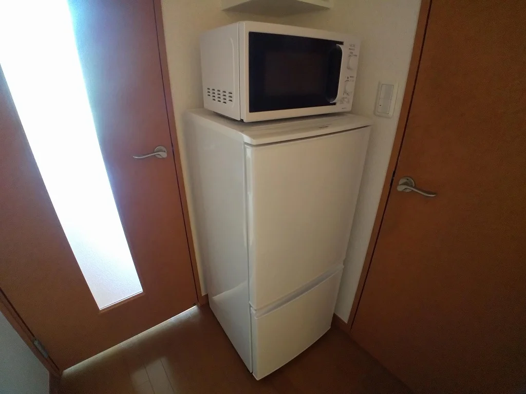 レンジと冷蔵庫