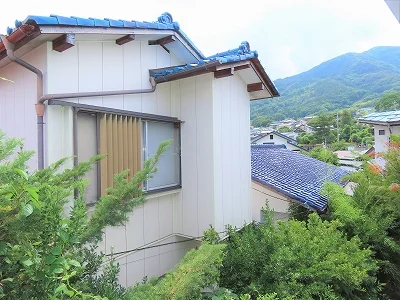 2階からのアングルです