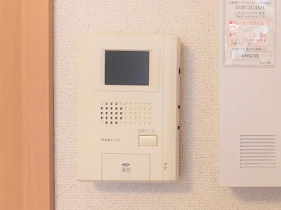 モニター付きインターホンあり