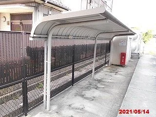 屋根付き駐輪場