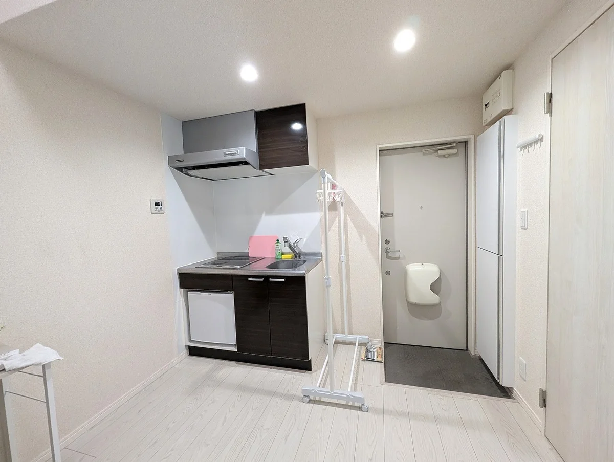 ハンガーラックあり